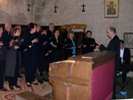 coro de camara en actuacion Iglesia de san francisco
