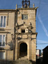 torre del reloj del ayuntamiento de ribadavia