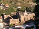 vista aérea del castillo de los condes sarmiento de ribadavia