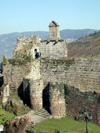 castillo desde santo domingo de ribadavia