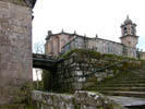 iglesia  santo domingo desde capilla portal de ribadavia