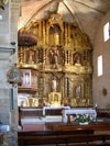 altar maior da igrexa de san francisco de ribadavia