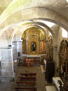 interior boveda dereita da igrexa de san francisco de ribadavia
