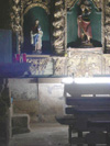 Interior iglesia de San Lázaro de Ribadavia
