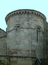 ábside iglesia de santiago de Ribadavia