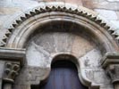 puerta lateral izquierda iglesia de santiago de ribadavia