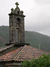 campanario iglesia de san gines de francelos ribadavia