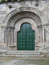 Puerta principal Iglesia de san juan de Ribadavia