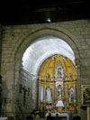 Interior altal Mayor Iglesia de San Juan de Ribadavia