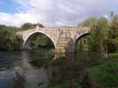 puente romano de san clodio en leiro